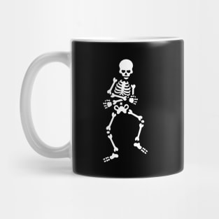 Skibidi challenge meme dancing skeleton dance funny Mug